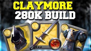 SOLO with 280K Claymore Build  Albion Online Highlights