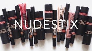 Nudestix Brand Review  Multitasking Makeup Swatches