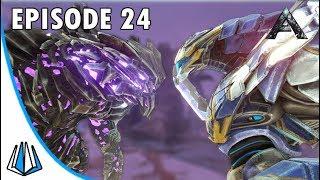 MELAWAN ALPHA KING TITAN DENGAN MEGA MEK - ARK Extinction #EP24