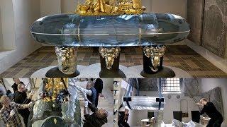 Queen Margrethes tomb makes its way to Roskilde Cathedral