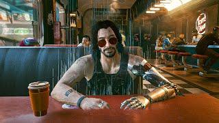 Johnny Silverhand Diner Scene - Cyberpunk 2077