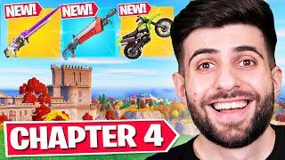 Fortnite CHAPTER 4 is HERE New Map Bikes New Weapons