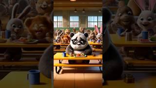 Baby Panda Bullied by Friends #panda #shorts #story #cute