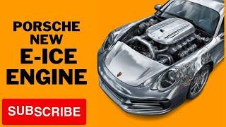 The New E Ice Engine  Porsches E-Ice Engine