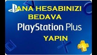 2018 Ana hesabınızı BEDAVA SINIRSIZ PSN PLUS yapın ve para vermeden ONLINE oynayın