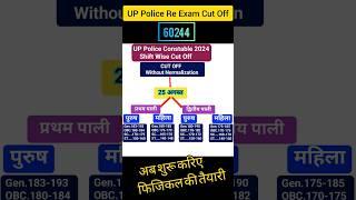 Up Police Re Exam Cut Off  Upp Cut Off 2024  Up Police Expected Cut Off  #uppolice #cutoff #shorts