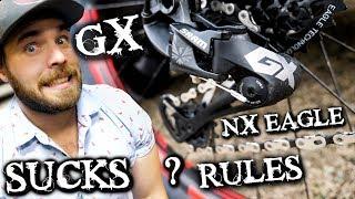 SRAM GX EAGLE Best Bang for The Buck  NX Eagle Not Worth IT SRAM GX Drivetrain MTB Review Instal