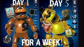 Playing FNAF AR for a week Part 3