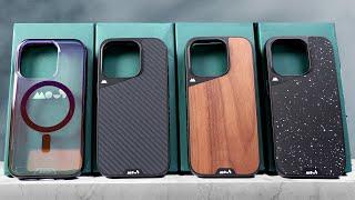 Unfiltered Review Mous Cases Line-Up - iPhone 15 Pro