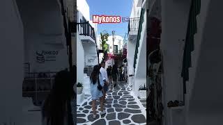 Mykonos  Whitewashed Cubic Houses with Colorful Doors  Frames & Balconies #marveler