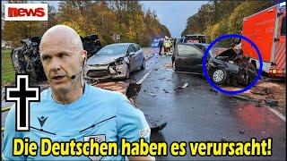 Schock Anthony Taylor wurde auf dem Weg zum Flughafen von einem deutschen Fan erstochen