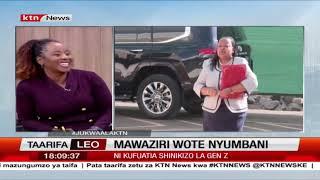 Mawaziri Wote Nyumbani Mawaziri wote 21 waachishwa kazi  Jukwaa La KTN