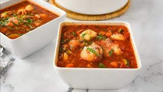 Sausage Tortellini Soup  Small Batch  Soup  Enough for 4 people