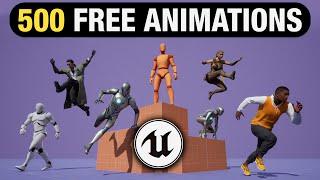 Get over 500 FREE Animations The Motion Matching Game Animation Sample Project for Unreal Engine 5