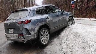 Mazda CX-50 Offroad mode  Mi-Drive  On ice mud and snow