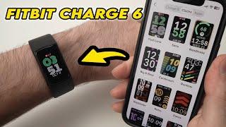 Fitbit Charge 6 How to Change Clock Face