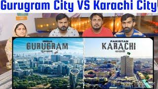 Gurugram VS Karachi   गुरुग्राम बनाम कराची  Gurugram City VS Karachi  City @SpicyReactionpk