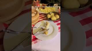 How to eat Fondue 🫕  Fondue Switzerland 