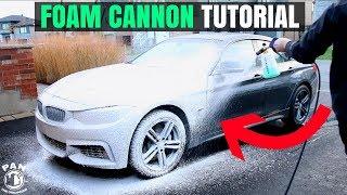 FOAM CANNON CAR WASH TUTORIAL  +GIVEAWAY