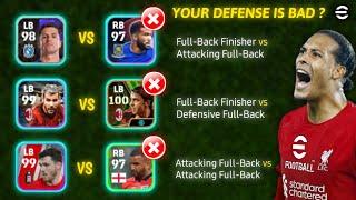 The Reason why your Defense is bad but you have good defense Defense building Guide Efootball 2024