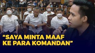 Momen Richard Eliezer Minta Maaf ke Para Saksi Karena Ini