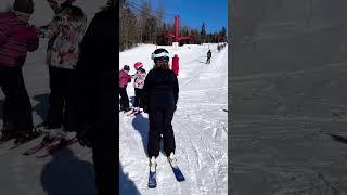 Family Skiing in Aroostook County Maine #Shorts