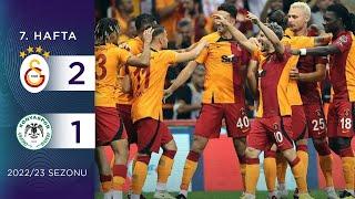 Galatasaray 2-1 Arabam.com Konyaspor  7. Hafta - 202223