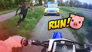 Police Chase Dirt Bikers - INSANE Cops VS Motorcycles  Best Compilations 2024