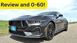 2024 Ford Mustang GT 5.0  Review and 0-60