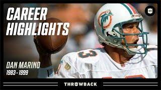 Dan Marinos Quick Release Career Highlights  NFL Legends