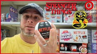 Netflix Mini Brands Toys Strike at Target Stranger Things Cobra Kai Bridgerton Squid Game
