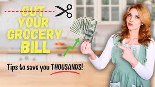 How to SAVE MONEY on Groceries in 2024  SAVE THOUSANDS WITH THESE FRUGAL LIVING TIPS