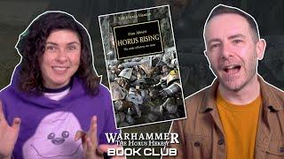 Horus Heresy 1 HORUS RISING by DAN ABNETT  Warhammer 40k Book Club with Mira