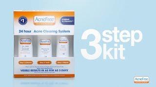 AcneFree’s 3 Step Acne Treatment Kit