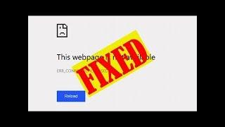 Easy Methods ERR CONNECTION CLOSED Chrome Error Issue