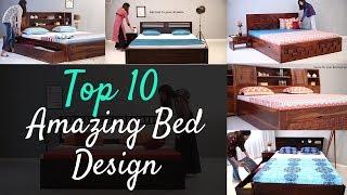 Bed Design Top 10 Wooden Double Bed Design  Latest 10 Bed Design  Best 10 Bed design