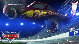 Lightning McQueens Big Crash  Pixar Cars