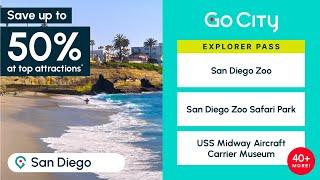 San Diego Explorer Attraction Pass  Save up to 50% with Go City