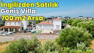 İngilizden Satılık Didim Yeşiltepede Harika Villa 700 m2 Arsa İçinde E-777