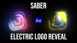 Saber Electric Logo Animation  After Effects Tutorial  Video Copilot Free Plugin