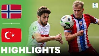 Turkey vs Norway  Highlights & Penalty Shootout  U19 European Championship Play-Off 25-07-2024