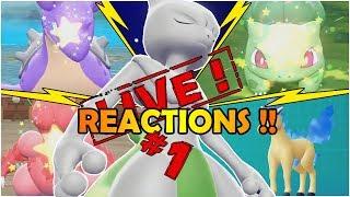 REACTIONS #1 - SHINY MEWTWO & BIEN DAUTRES SUR POKEMON LETS GO SWITCH 