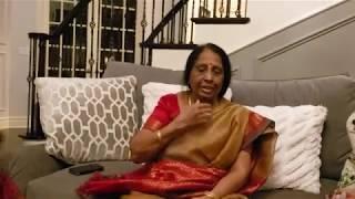 Dr. Rukmini Ramani in Detroit reminiscing her dad - Papanasam Sivan