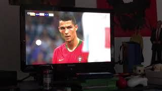 Ronaldo free kick vs Spain Russia World Cup 2018