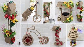 10 Showpiece Organizer Ideas from Waste Materials  Jute Craft Ideas