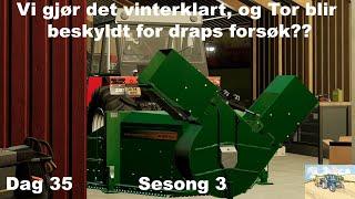 Lets Play Farming Simulator 22 Norsk Tor & Kevins Nabo Serie Episode 35