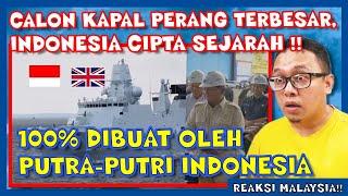  PEMBUATAN KAPAL PERANG TERBESAR INDONESIA DI PT PAL 100% DIBUAT PUTRA-PUTRI RI ‼️ MY REACTION