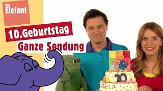 Geburtstagssendung - 10 Jahre Sendung mit dem Elefanten   Der Elefant  WDR