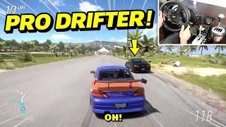 Pro Drifter challenged me in Forza Horizon 5