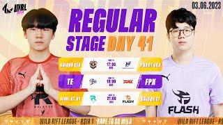 EN CES vs NGX  TE vs FPX  KT.RY vs TF - REGULAR STAGE DAY 41 WRL ASIA 2023 BO3